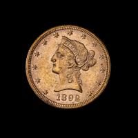A United States 1892 Liberty Head $10 Gold Coin