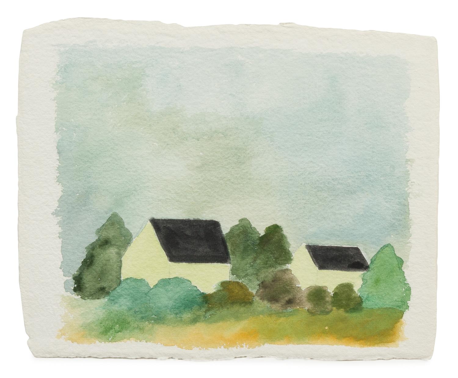 Maureen Gallace, (American, b. 1960), Untitled (Houses), 1993