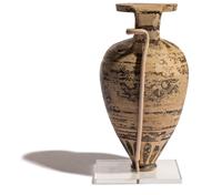 A Corinthian Pottery Aryballos