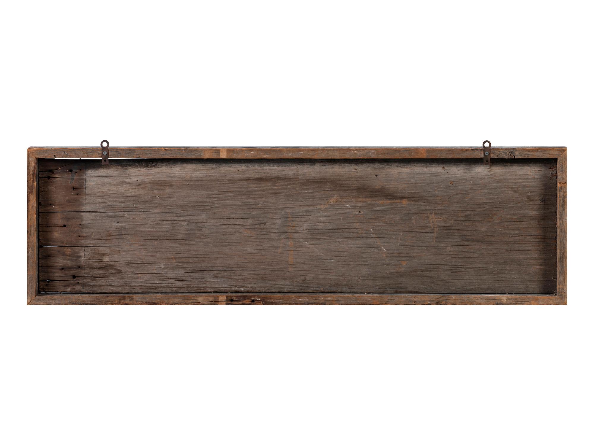 A Painted Wood 'Groceries and Provisions' Advertising Sign