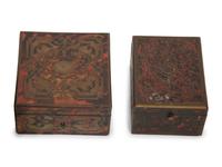 A Group of English and French Pocket Watch Boxes and Stands