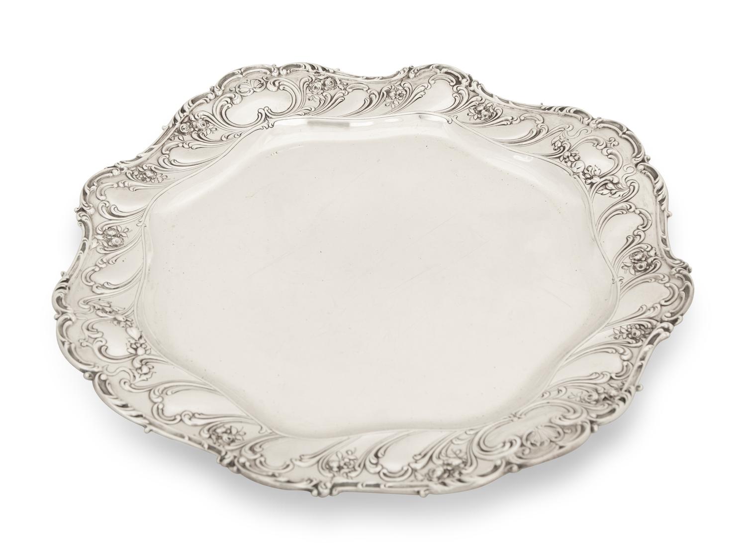 An American Silver Tray