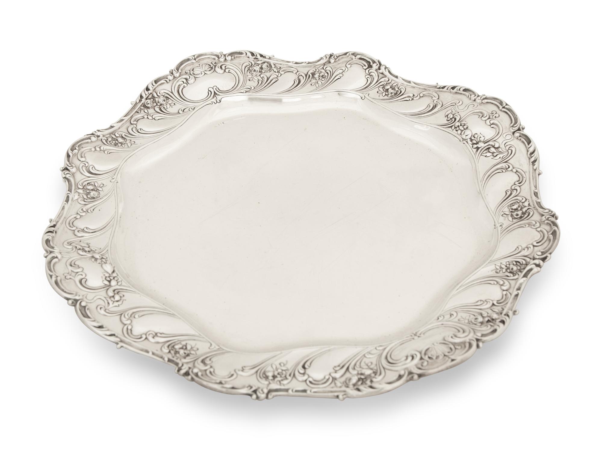 An American Silver Tray