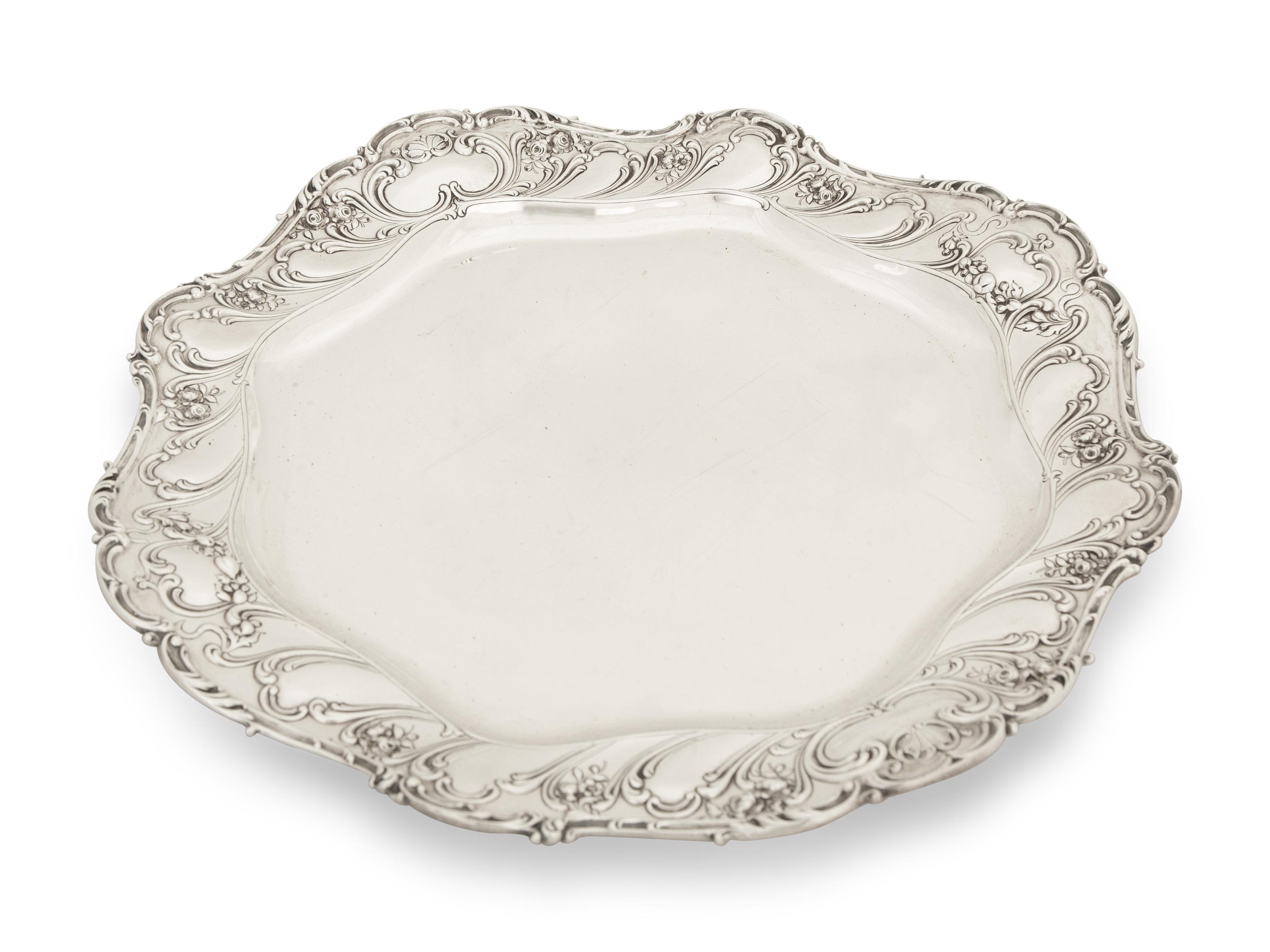 An American Silver Tray