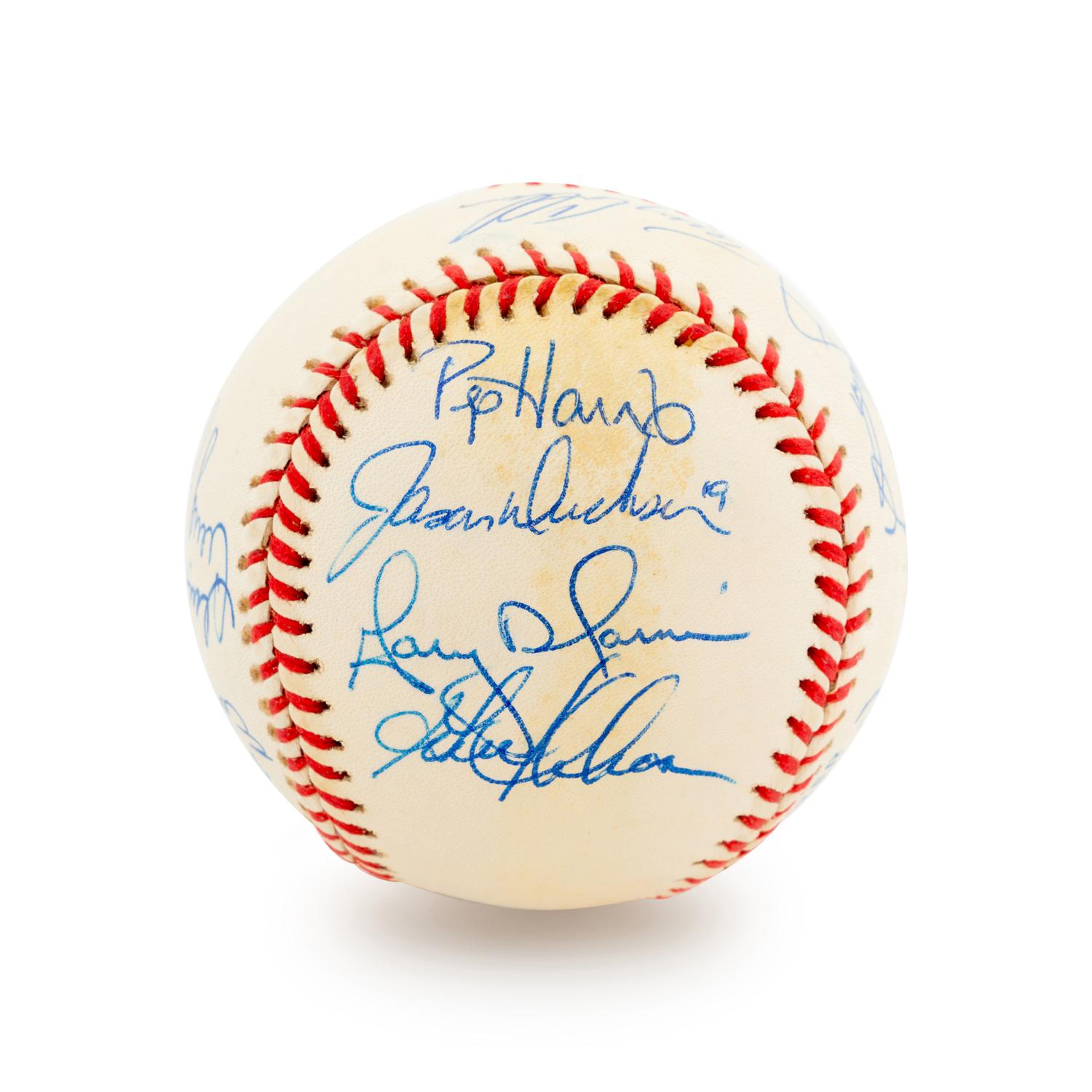 A Group of 19 Los Angeles Angels Signed Baseballs,