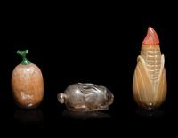 Six Chinese Snuff Bottles