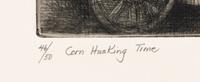 Corn Husking Time, edition 46/50