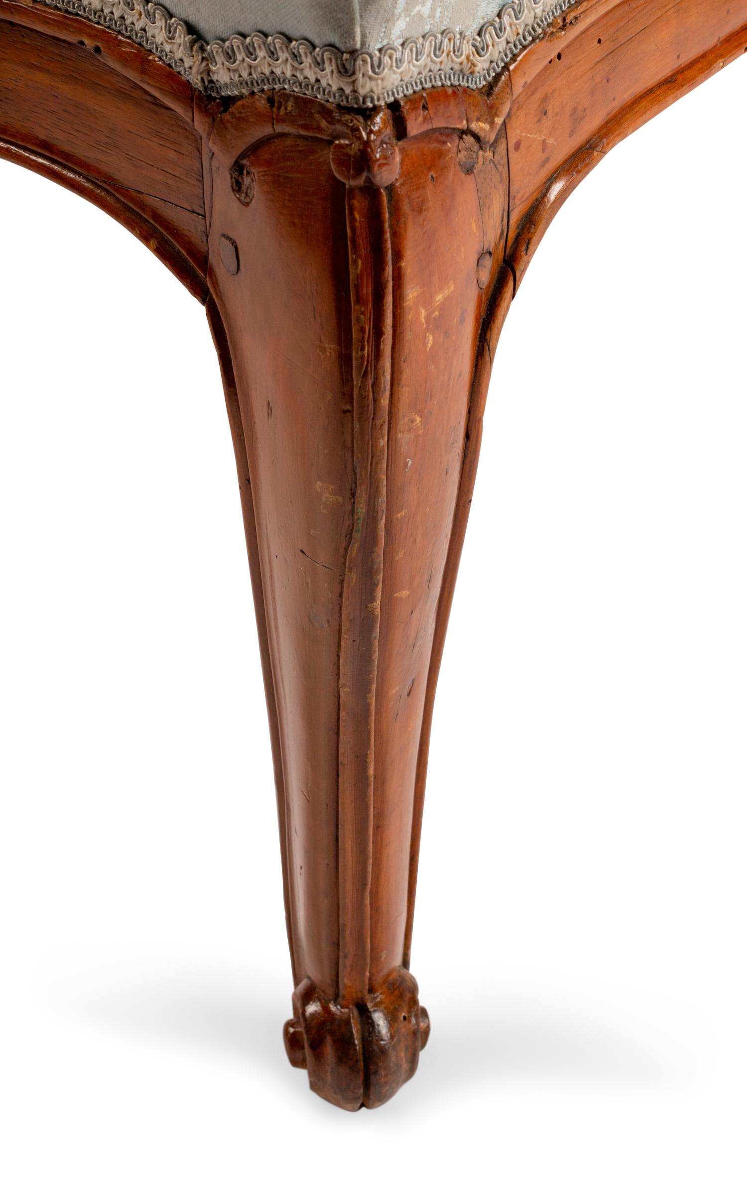 A Louis XV Provincial Walnut Bergere — 18TH/19TH CENTURY