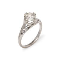 ANTIQUE, DIAMOND RING