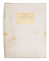 La Couleur Est Un Chemin (complete portfolio of four prints with five pages of text in French) , 1986