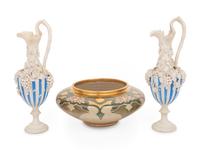 A Group of American Porcelain and Ceramic Articles