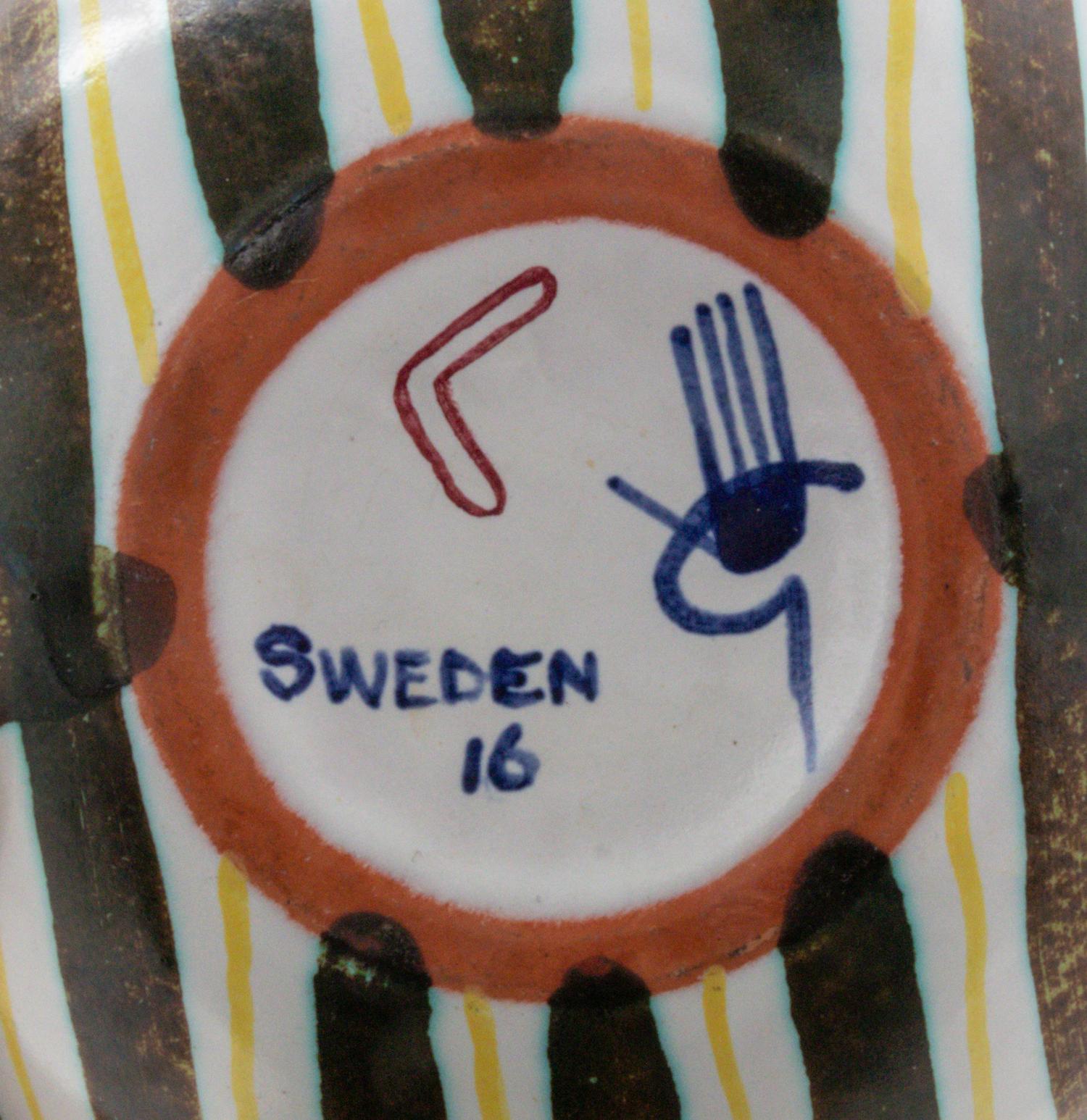 Collection of Five Works Gustavsberg, Sweden
