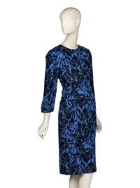 Sybil Connolly, Printed Floral Silk Dress