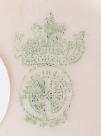 Three Belleek Thistle Vases Height 5 1/4 inches. — THIRD BLACK AND FOURTH GREEN MARKS (1926-1955)