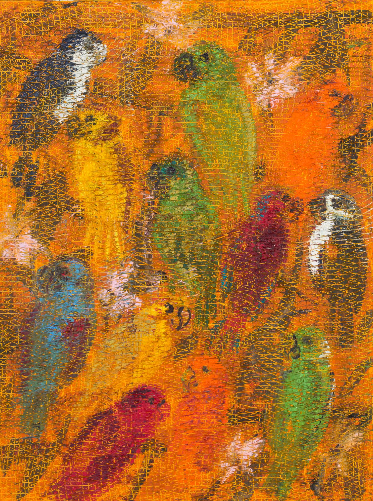 Hunt Slonem, (American, b. 1951), Tahitian Lory, 2000