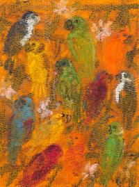 Hunt Slonem, (American, b. 1951), Tahitian Lory, 2000