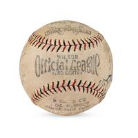 A 1923 Minneapolis Millers Team Signed Autograph Baseball