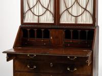 A George III Mahogany Secretary Bookcase