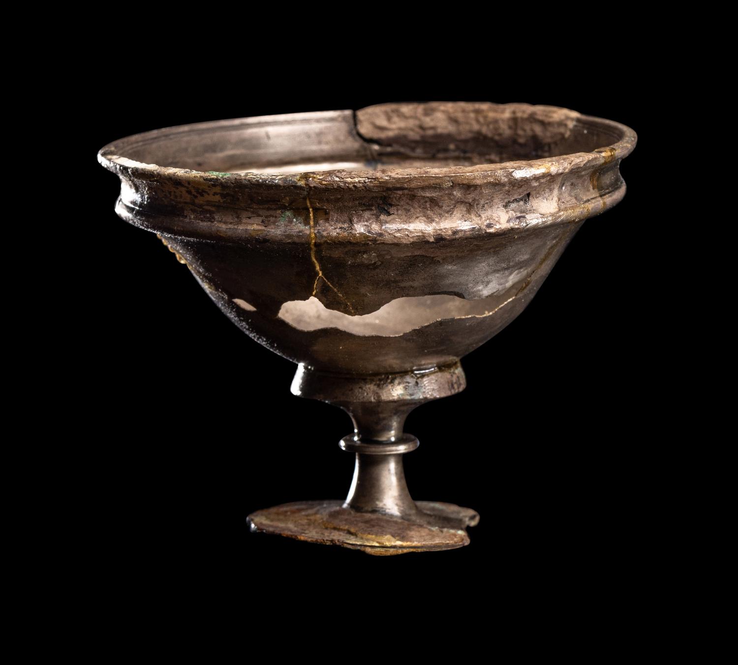 A Roman Silver Cereal Bowl