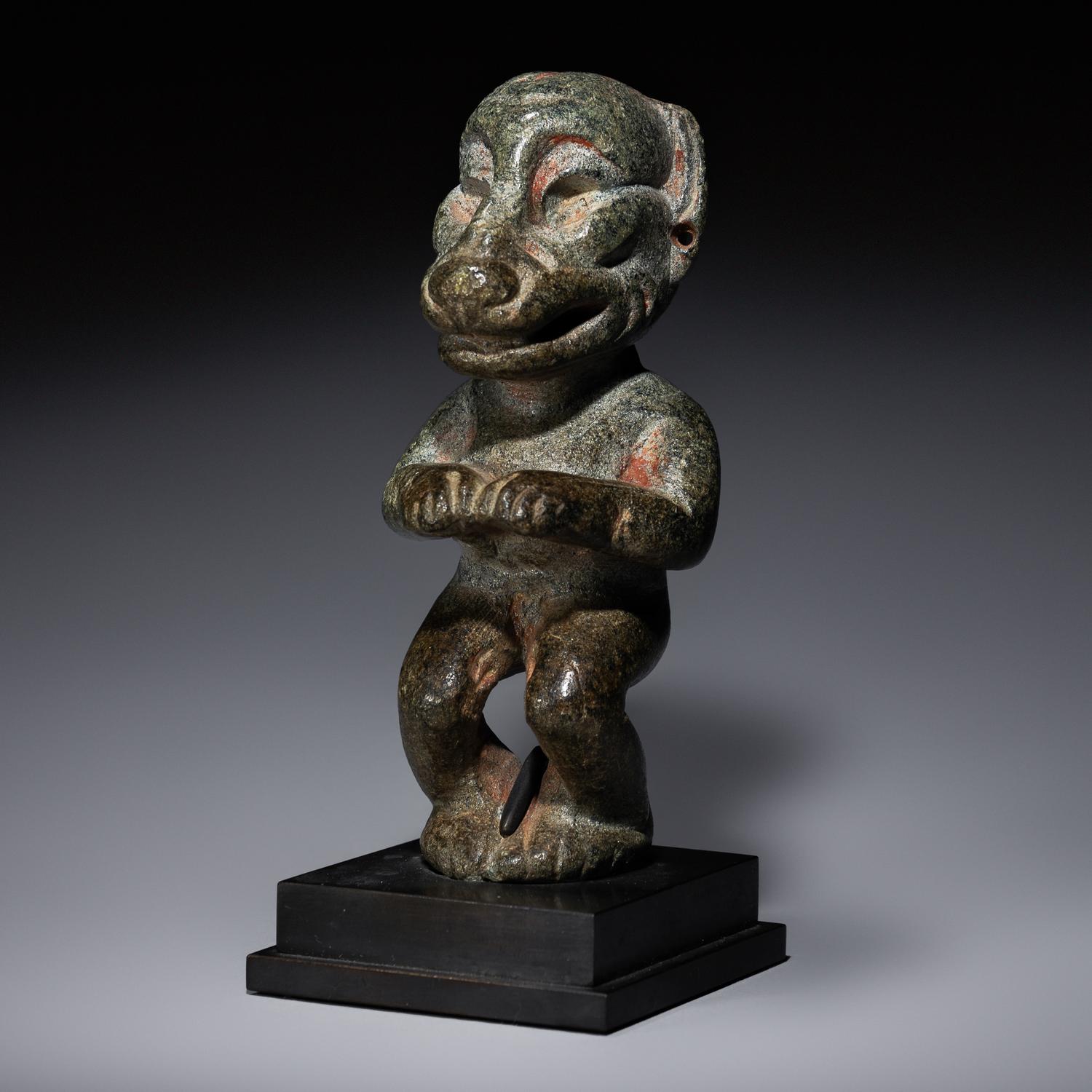 An Olmec Serpentine Transformation Figure