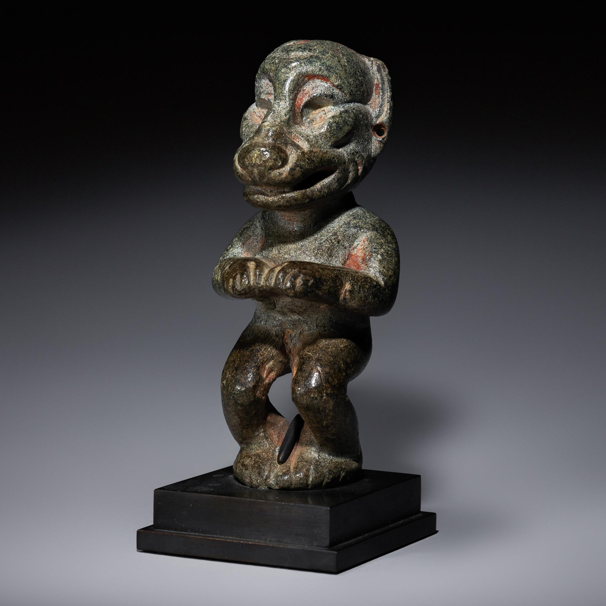 An Olmec Serpentine Transformation Figure