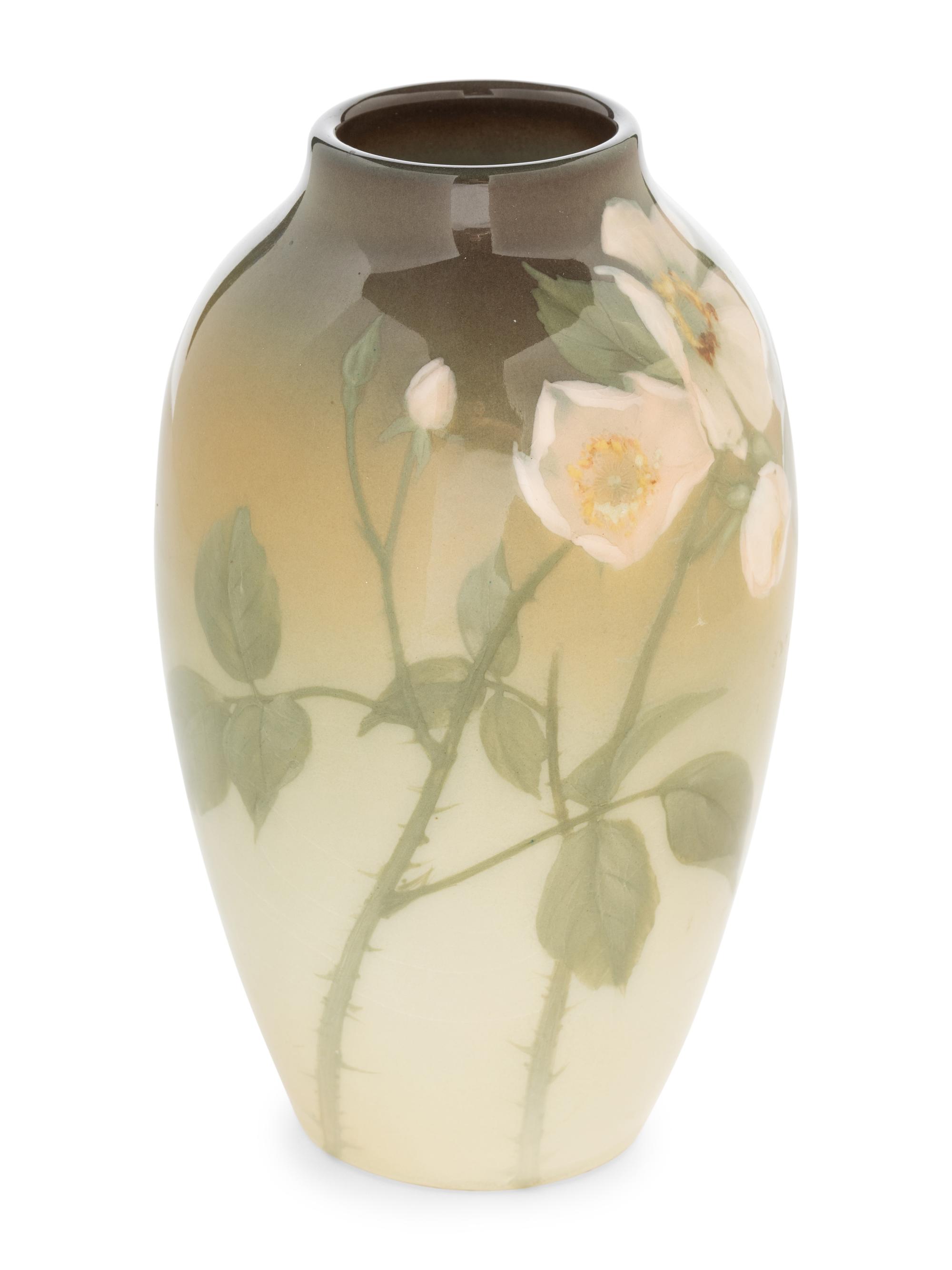 A Rookwood Pottery Iris Glaze Vase