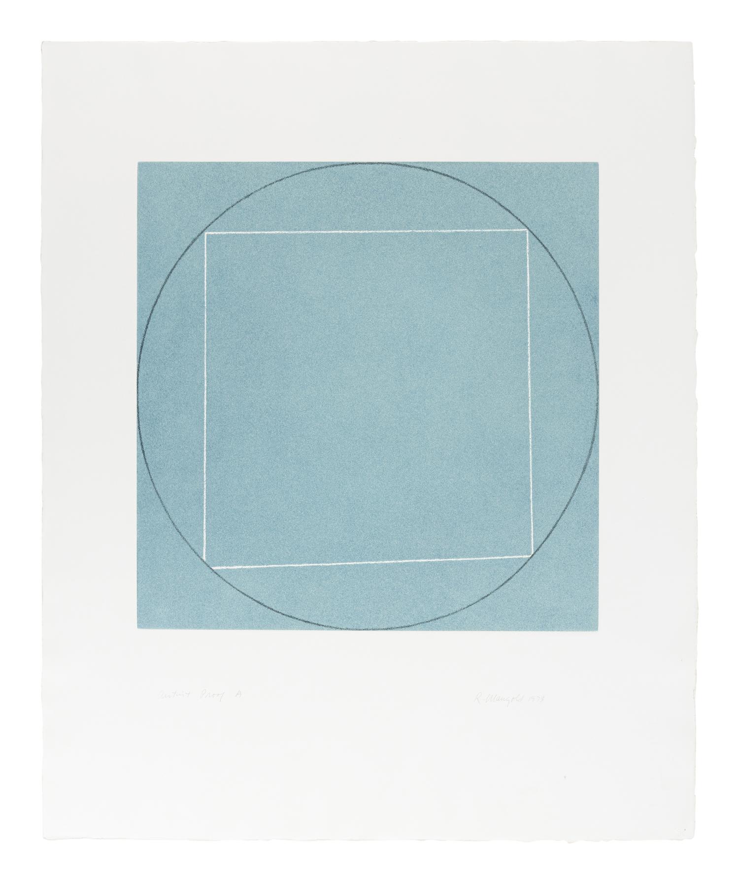 Plate 1 (from Seven Aquatints) , 1973