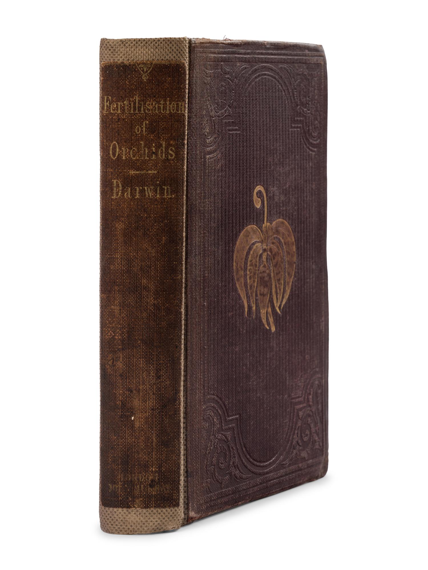 DARWIN, Charles (1809-1888). On the Various Contrivances by which British and Foreign Orchids are Fertilised by Insects. London: John Murray, 1862.