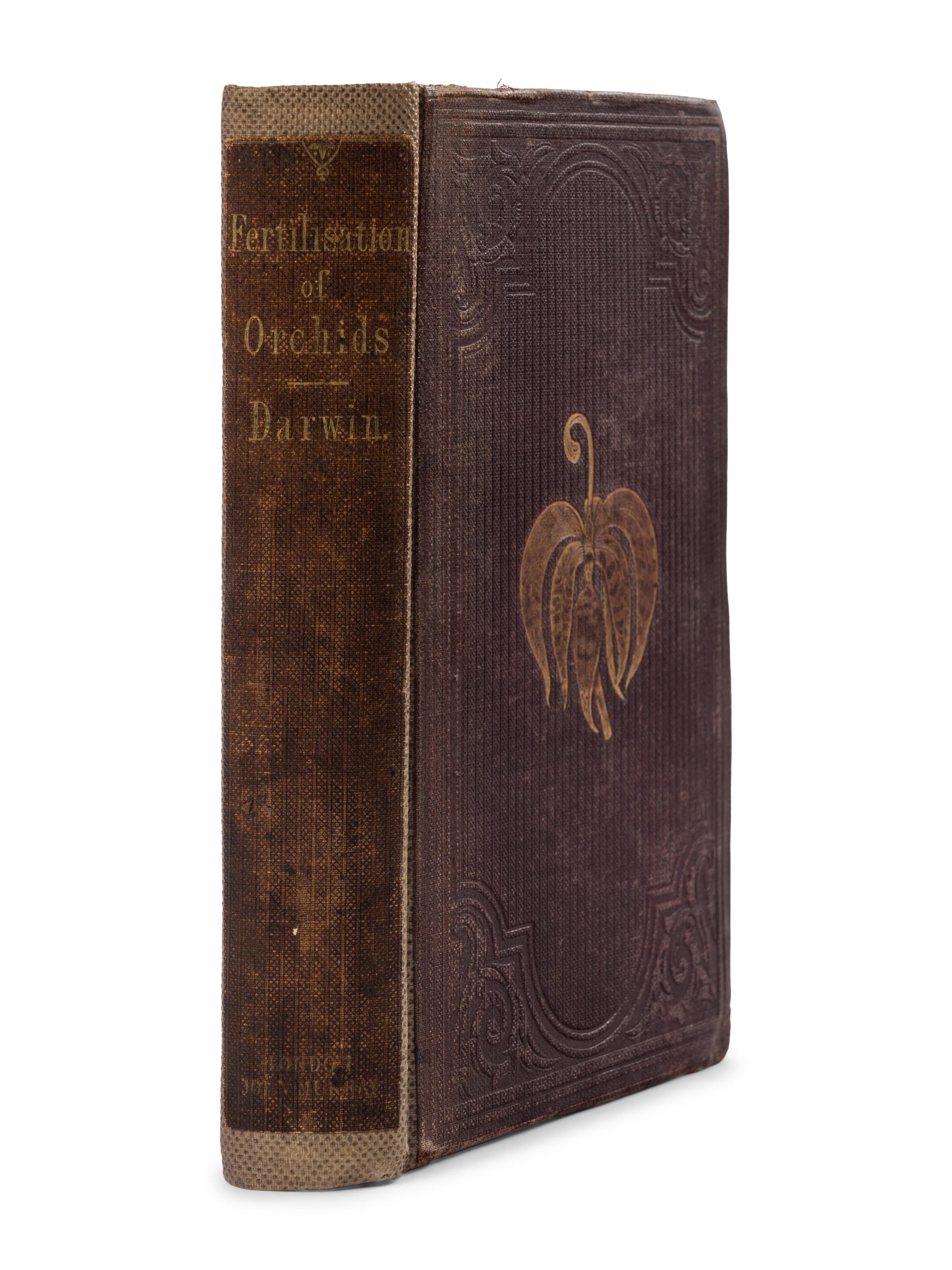 DARWIN, Charles (1809-1888). On the Various Contrivances by which British and Foreign Orchids are Fertilised by Insects. London: John Murray, 1862.