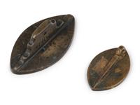 Two Continental Brass Wax Seals