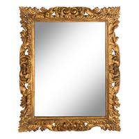 A Continental Giltwood Mirror