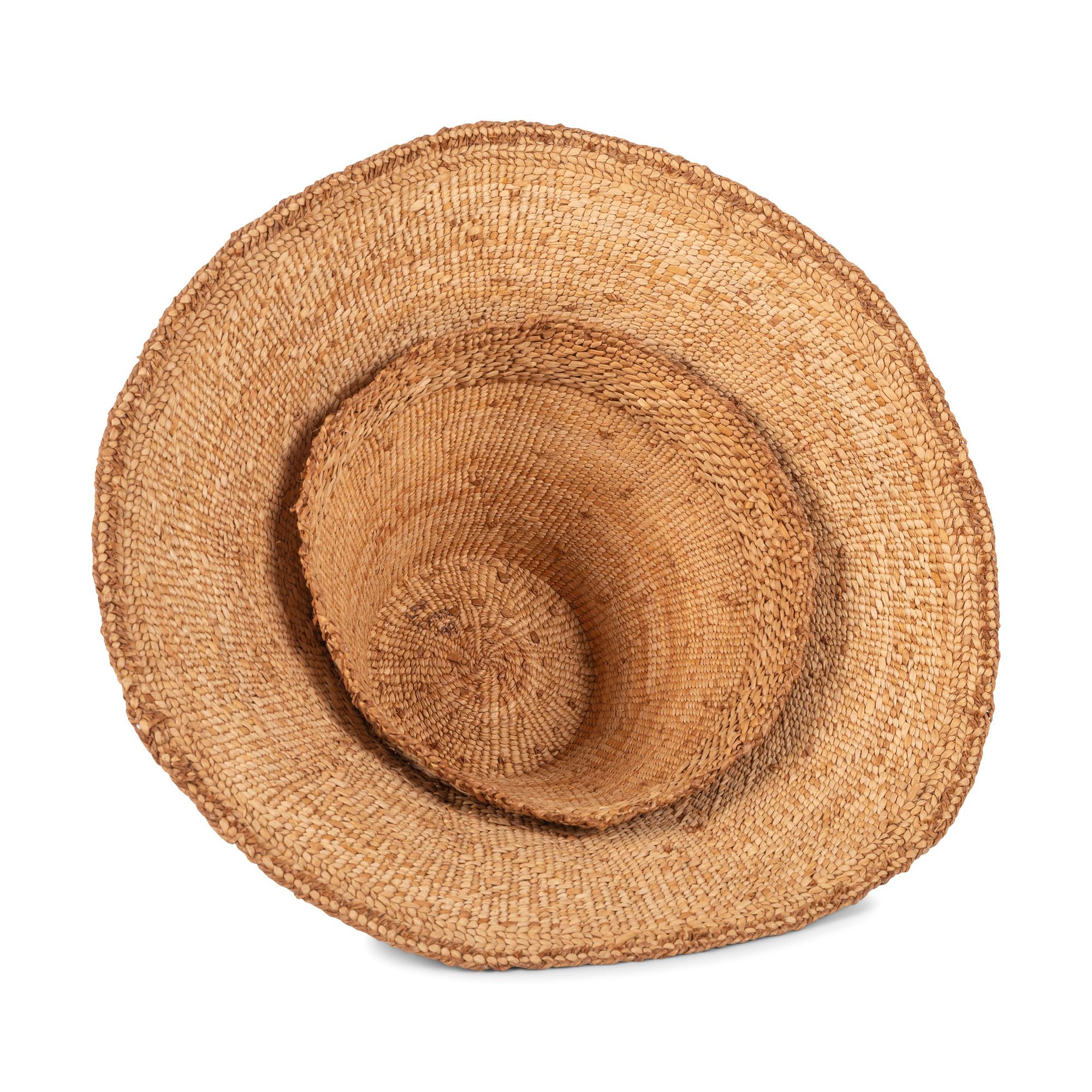 *Updated Description* Isabel Rorick (Haida, b. 1955) Miniature Spruce Root Hat