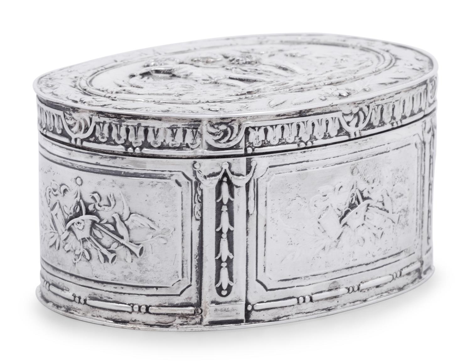An Austro-Hungarian Silver Small Box