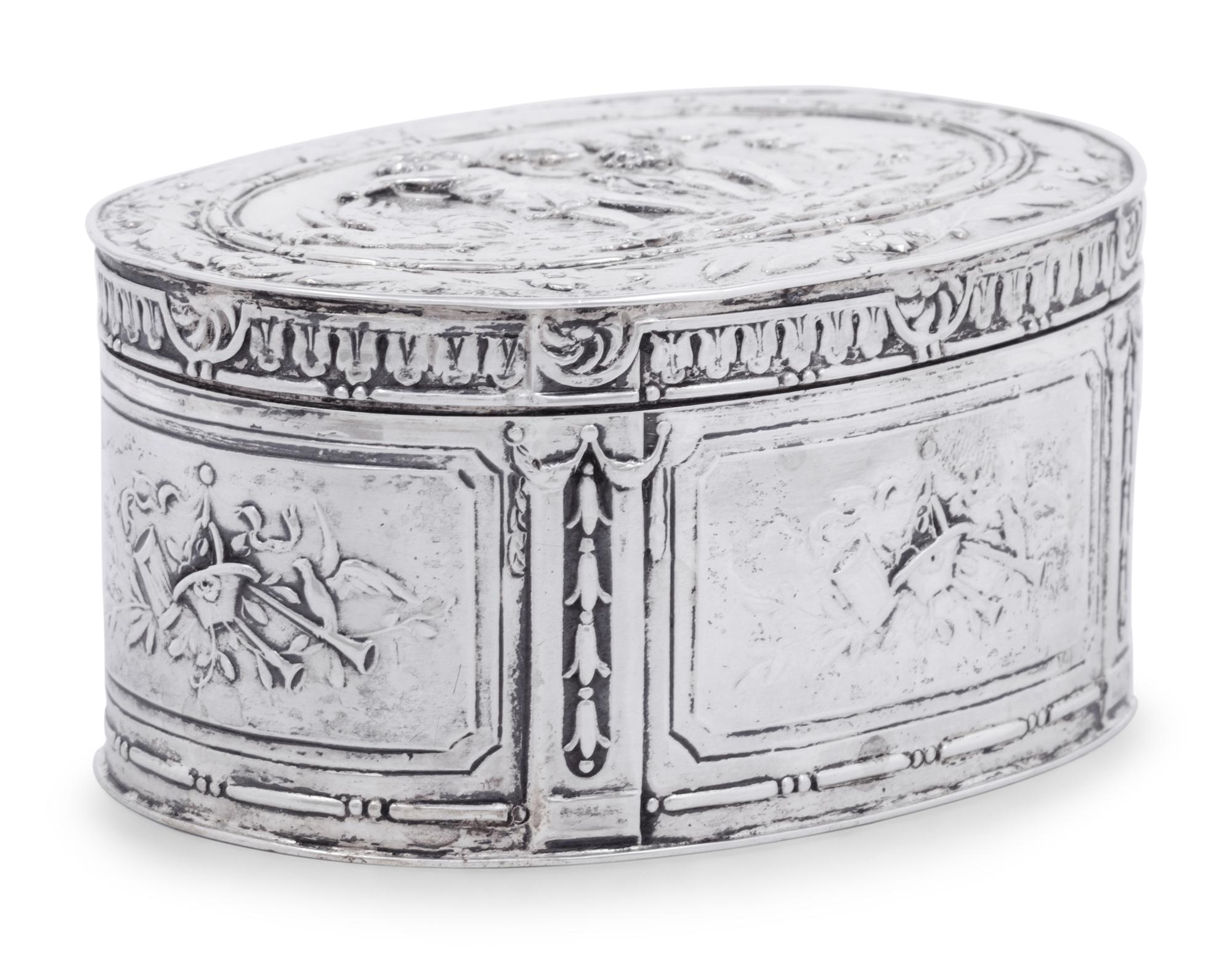 An Austro-Hungarian Silver Small Box
