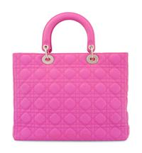 Christian Dior Pink Cannage Medium Lady Dior Bag, 2010