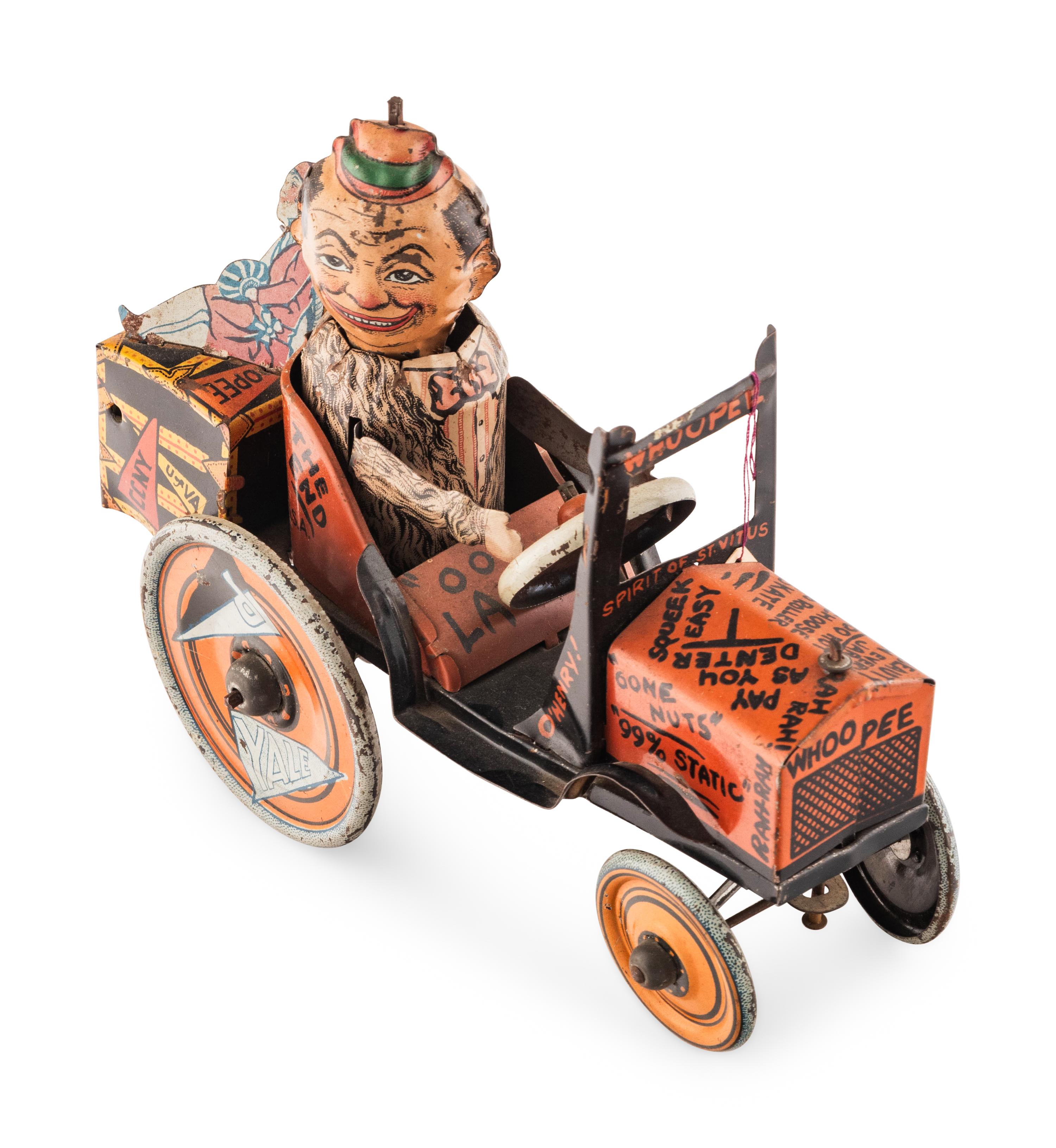 Two Marx Tin Lithograph Toy Cars