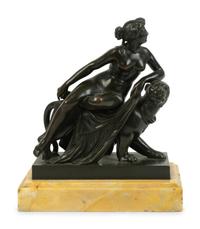 A Grand Tour Bronze of Ariadne on the Panther, After Johann Heinrich Dannecker (German, 1758 - 1841) — EARLY 20TH CENTURY