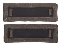 [CIVIL WAR]. First lieutenant of staff shoulder straps with ink identification.