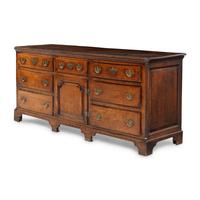 A George III Oak Serving Cabinet