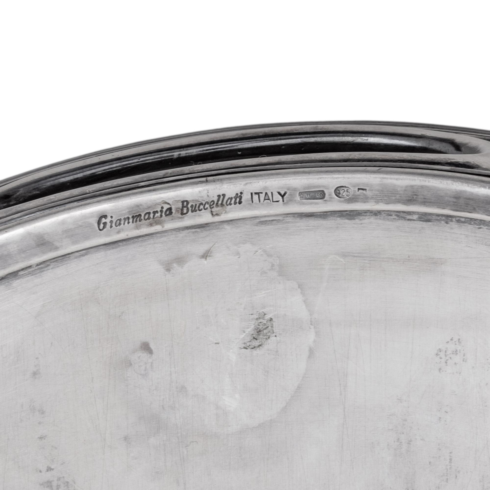 A Buccellati Silver Serving Tray