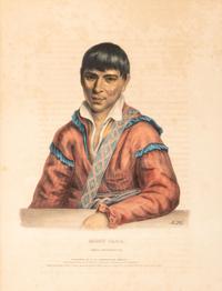 Four Hand-Colored Lithographs by McKenney and Hall