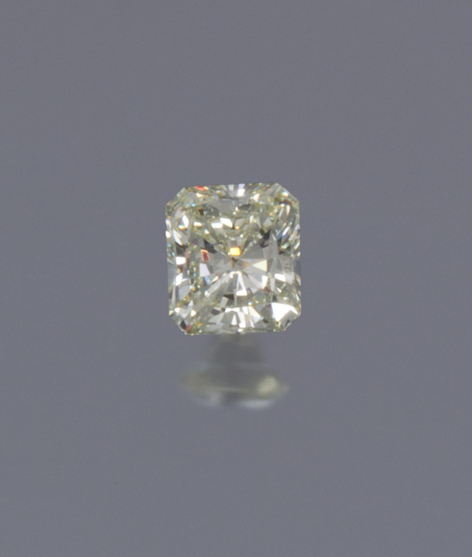 A 2.03 Carat Radiant Cut Diamond,