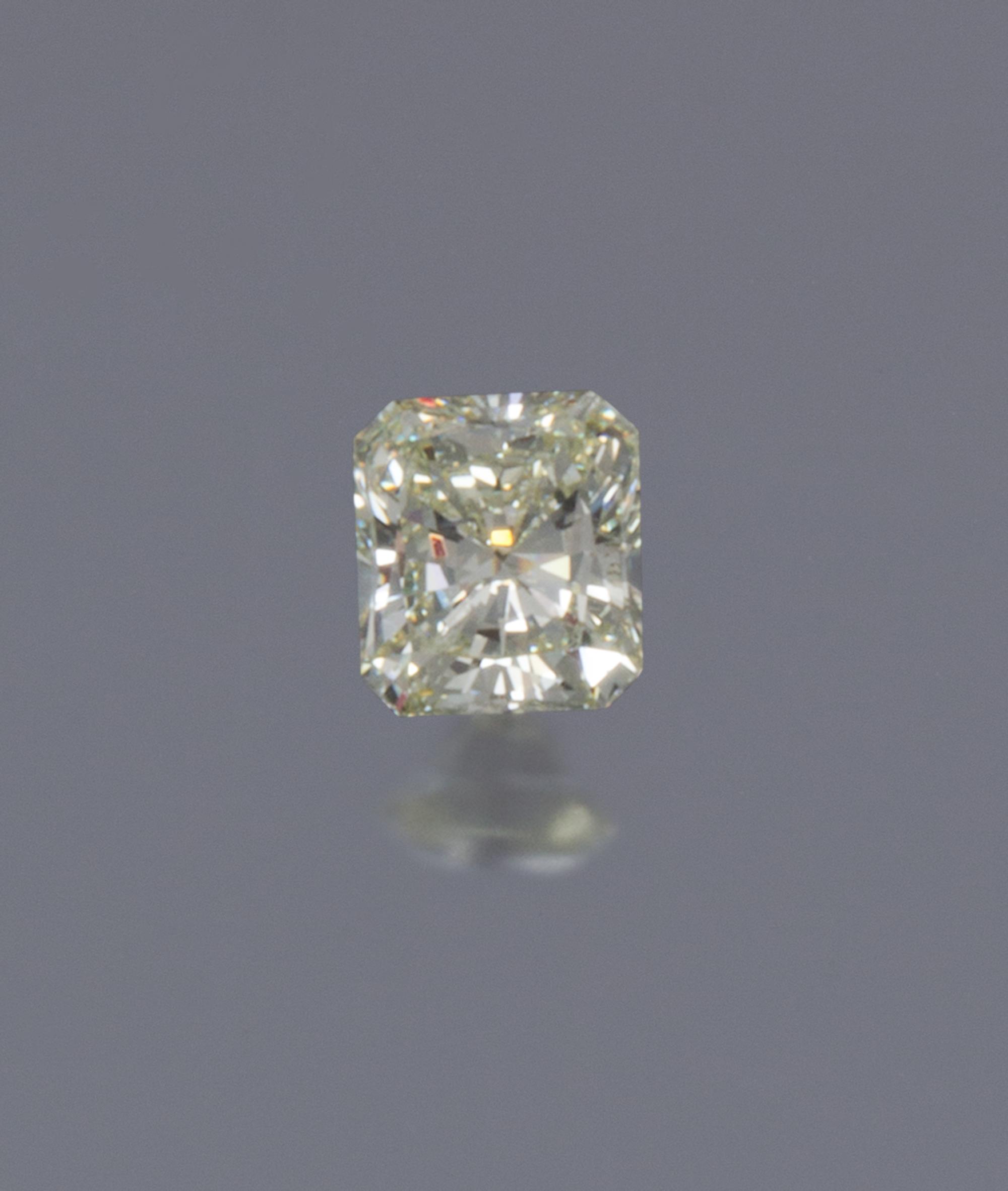 A 2.03 Carat Radiant Cut Diamond,