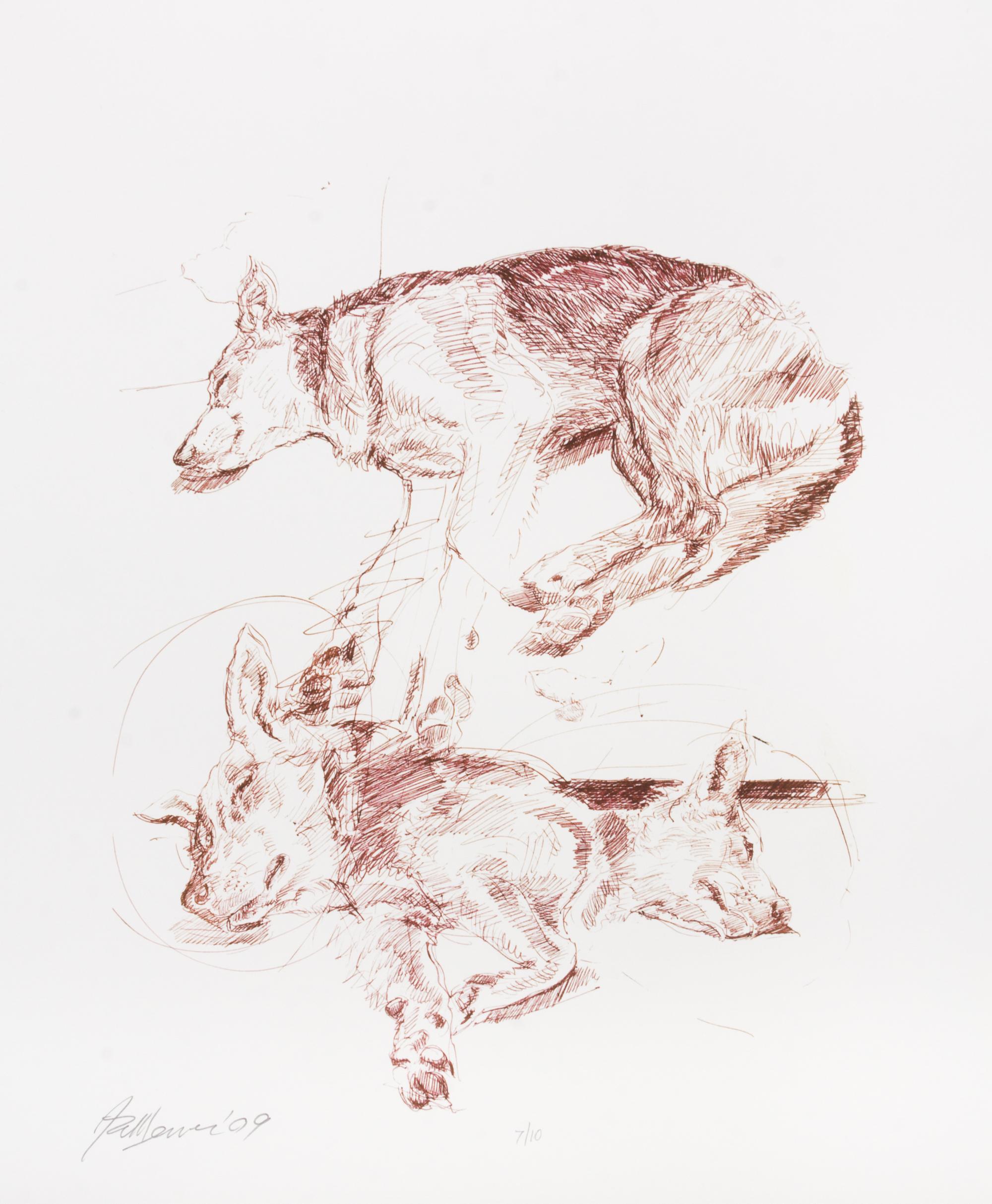 Robert J. Weaver, (American, b. 1935), Sketchbook Selection, 2009 (portfolio of ten)