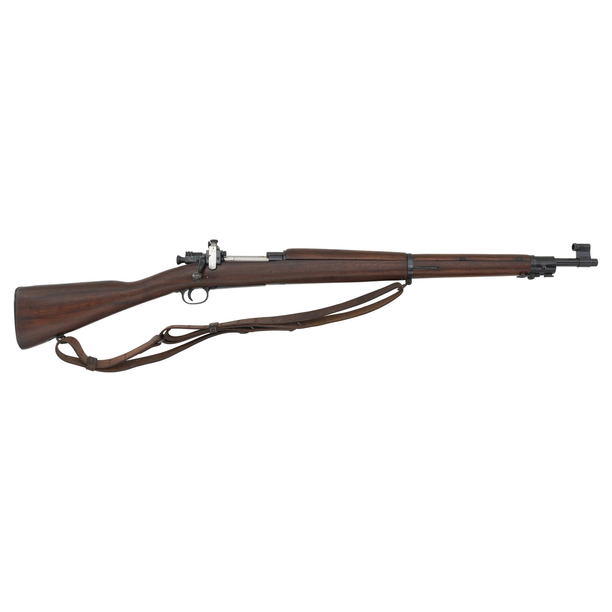 **Rebuilt Remington Model 1903A3 Rifle with Lyman Receiver Sight
