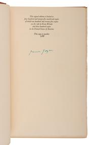 JOYCE, James (1882-1941). Finnegans Wake . London: Faber & Faber, 1939.