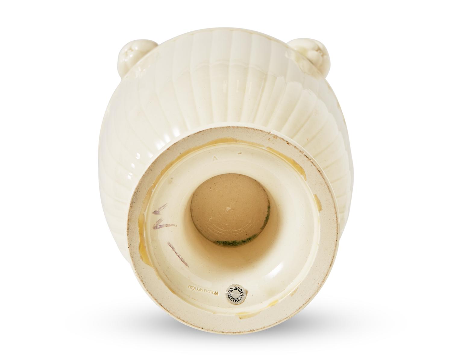 A Wedgwood Queensware 'Pomona' Footed Vase