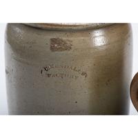 Five Early Cincinnati Stoneware Jugs and Jars