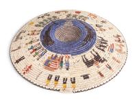 Code Talkers , Polychrome Basketry Tray