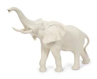 A Cybis Bisque Porcelain Elephant